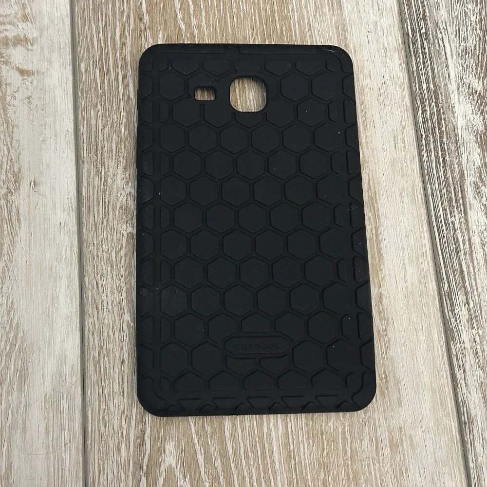 NWT Fintie Samsung Galaxy Tablet A 7.0 Silicone Case Cover in Black Honeycomb